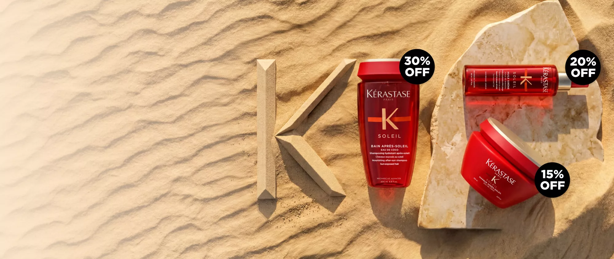 Soleil até 30% off