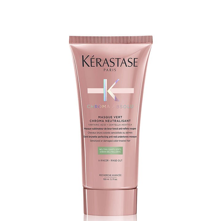 Máscara Kérastase Chroma Absolu Vert Chroma Neutralisant