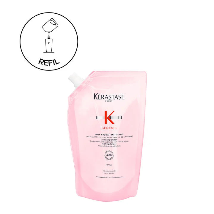 Refil Shampoo Kérastase Genesis Bain Hydra-Fortifiant 500 ml